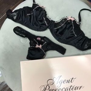 Agent provocateur bra and panties. NWT